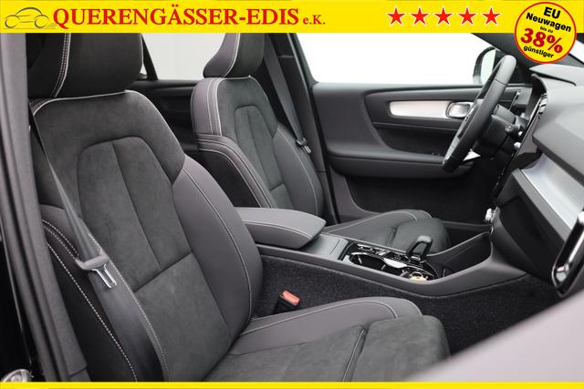 Volvo XC40 2.0 Black Edition Plus B4 Mild-Hybrid 197PS Automatik elektr. PanoDach R&uuml;ckf.Kamera PDC v+h ACC el.Heckklappe Harma/Kadon-Sound Klimaautomatik Sitzheizung Lenkradheizung Apple CarPlay Android Auto 20-LM 