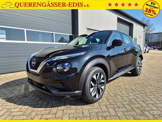 Nissan Juke 1.0 DIG-T 114PS Acenta Klimaautomatik Sitzheizung R&uuml;ckf.Kamera Bluetooth Touchscreen wireless Apple CarPlay Android Auto 