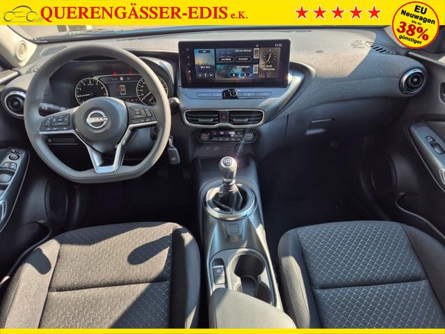 Nissan Juke 1.0 DIG-T 114PS Acenta Klimaautomatik Sitzheizung R&uuml;ckf.Kamera Bluetooth Touchscreen wireless Apple CarPlay Android Auto 
