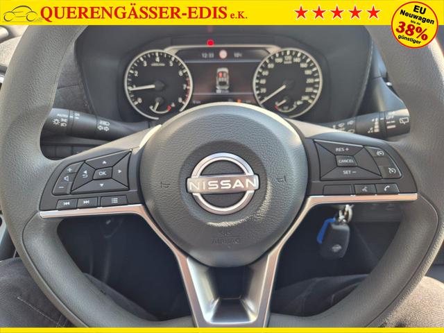 Nissan Juke 1.0 DIG-T 114PS Acenta Klimaautomatik Sitzheizung R&uuml;ckf.Kamera Bluetooth Touchscreen wireless Apple CarPlay Android Auto 
