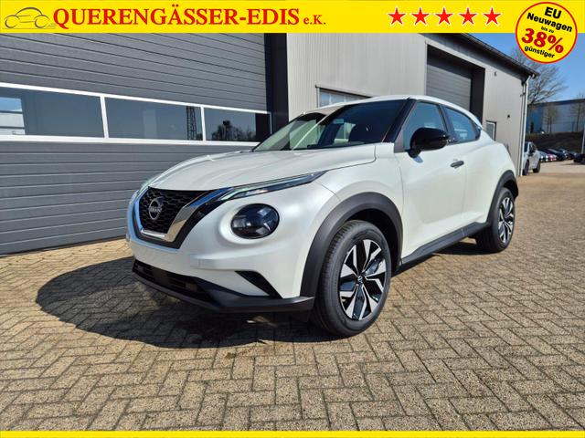 Nissan Juke 1.0 DIG-T 114PS Acenta Klimaautomatik Sitzheizung R&uuml;ckf.Kamera Bluetooth Touchscreen wireless Apple CarPlay Android Auto 