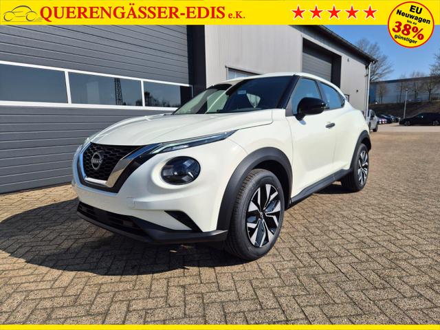 Nissan Juke 1.0 DIG-T 114PS Acenta Klimaautomatik Sitzheizung R&uuml;ckf.Kamera Bluetooth Touchscreen wireless Apple CarPlay Android Auto 