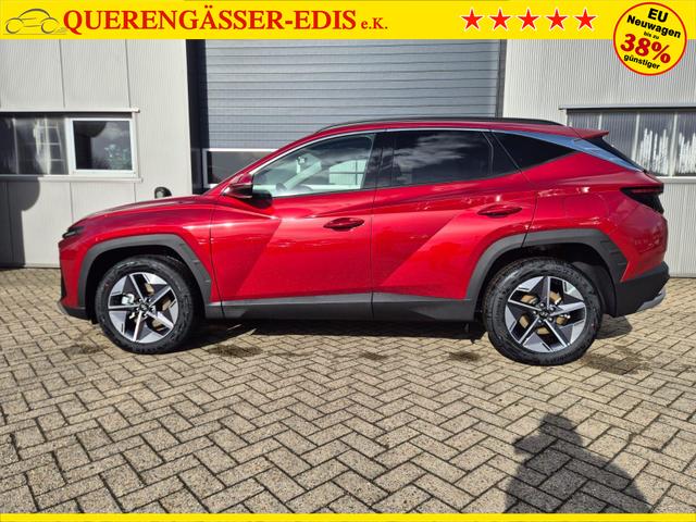 Hyundai TUCSON Trend 1.6 T-GDI 150PS Automatik TZ 2026 Teil-Leder Sitzheizung v+h Lenkradheizung Klimaautomatik Navi Touchscreen DAB+ Apple CarPlay + Android Auto PDC R&uuml;ckf.-Kamera Matrix-LED-Scheinw. 