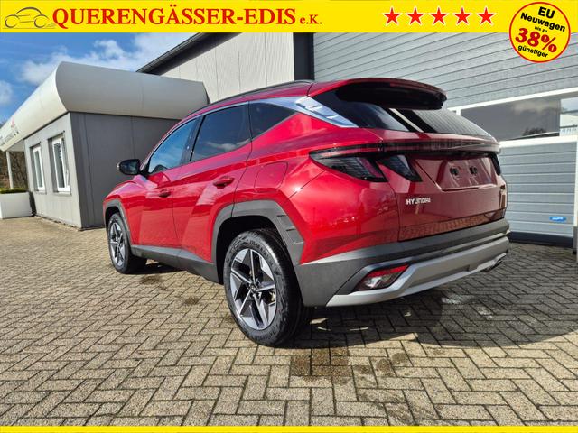 Hyundai TUCSON Trend 1.6 T-GDI 150PS Automatik TZ 2026 Teil-Leder Sitzheizung v+h Lenkradheizung Klimaautomatik Navi Touchscreen DAB+ Apple CarPlay + Android Auto PDC R&uuml;ckf.-Kamera Matrix-LED-Scheinw. 