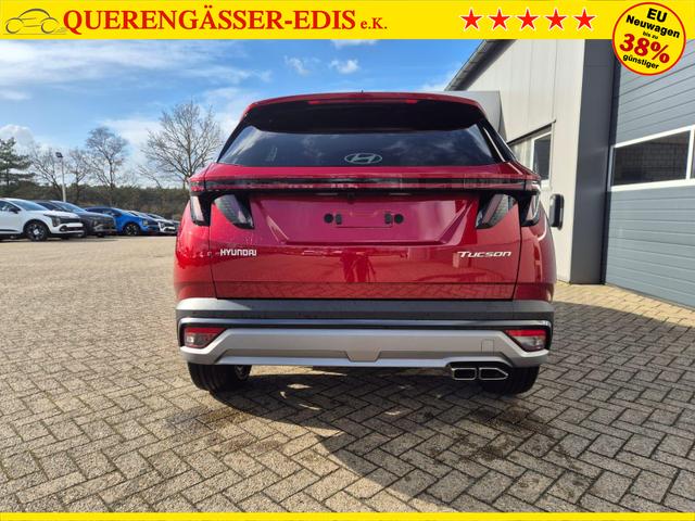 Hyundai TUCSON Trend 1.6 T-GDI 150PS Automatik TZ 2026 Teil-Leder Sitzheizung v+h Lenkradheizung Klimaautomatik Navi Touchscreen DAB+ Apple CarPlay + Android Auto PDC R&uuml;ckf.-Kamera Matrix-LED-Scheinw. 
