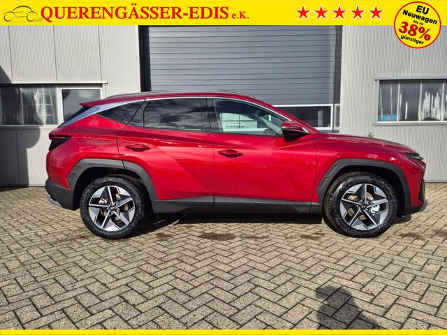 Hyundai TUCSON Trend 1.6 T-GDI 150PS Automatik TZ 2026 Teil-Leder Sitzheizung v+h Lenkradheizung Klimaautomatik Navi Touchscreen DAB+ Apple CarPlay + Android Auto PDC R&uuml;ckf.-Kamera Matrix-LED-Scheinw. 