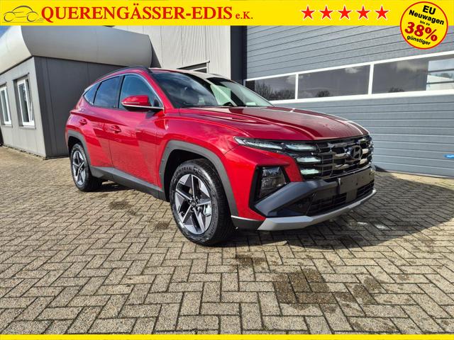 Hyundai TUCSON Trend 1.6 T-GDI 150PS Automatik TZ 2026 Teil-Leder Sitzheizung v+h Lenkradheizung Klimaautomatik Navi Touchscreen DAB+ Apple CarPlay + Android Auto PDC R&uuml;ckf.-Kamera Matrix-LED-Scheinw. 