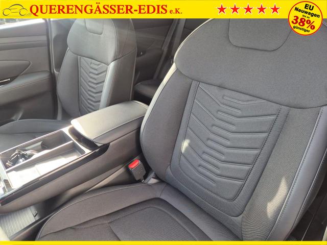 Hyundai TUCSON Trend 1.6 T-GDI 150PS Automatik TZ 2026 Teil-Leder Sitzheizung v+h Lenkradheizung Klimaautomatik Navi Touchscreen DAB+ Apple CarPlay + Android Auto PDC R&uuml;ckf.-Kamera Matrix-LED-Scheinw. 