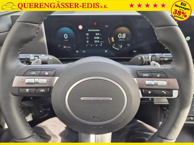 Hyundai TUCSON Trend 1.6 T-GDI 150PS Automatik TZ 2026 Teil-Leder Sitzheizung v+h Lenkradheizung Klimaautomatik Navi Touchscreen DAB+ Apple CarPlay + Android Auto PDC R&uuml;ckf.-Kamera Matrix-LED-Scheinw. 