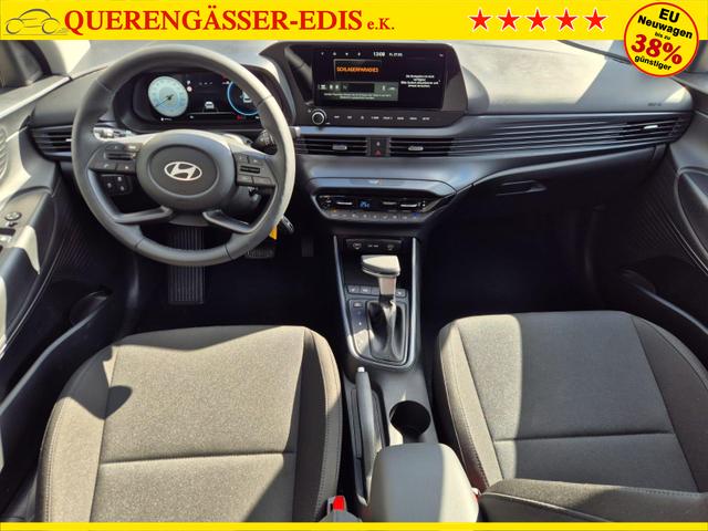 Hyundai i20 1.0 T-GDI 90PS Trend Automatik 5-t&uuml;rig Klimaautomatik Sitzheizung Lenkradheizung R&uuml;ckf.Kamera PDC Apple CarPlay Android Auto Tempomat Touchscreen 16"LM 