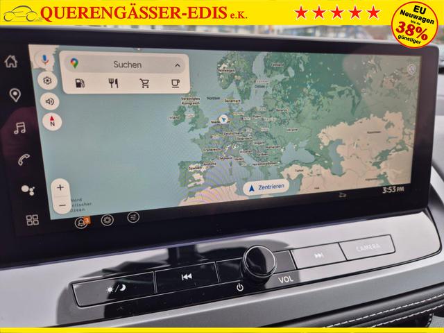 Nissan Qashqai 1.3 DIG-T MHEV 158 PS X-Tronic Tekna Voll-Leder Klimaautomatik PanoGlasdach Sitzheizung Lenkradheizung Navi Head-Up Display elektr. Heckklappe ACC PDC v+h 360&deg;Kamera DAB Bluetooth Touchscreen Apple CarPlay Android Auto 19"LM 