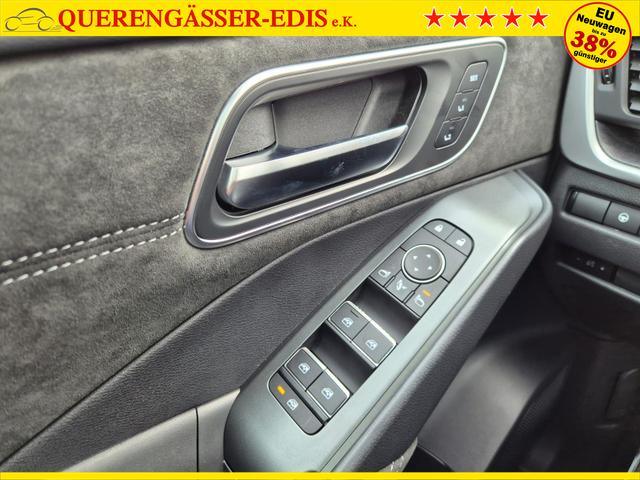 Nissan Qashqai 1.3 DIG-T MHEV 158 PS X-Tronic Tekna Premium Paket 20"LM Teil-Leder PanoGlasdach Klimaautomatik Sitzheizung Lenkradheizung Navi Head-Up Display elektr. Heckklappe ACC PDC v+h 360&deg;Kamera DAB Bluetooth Touchscreen Apple CarPlay Android Auto 
