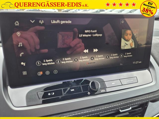 Nissan Qashqai 1.3 DIG-T MHEV 158 PS X-Tronic Tekna Premium Paket 20"LM Teil-Leder PanoGlasdach Klimaautomatik Sitzheizung Lenkradheizung Navi Head-Up Display elektr. Heckklappe ACC PDC v+h 360&deg;Kamera DAB Bluetooth Touchscreen Apple CarPlay Android Auto 