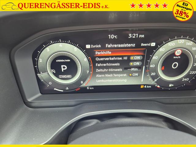 Nissan Qashqai 1.3 DIG-T MHEV 158 PS X-Tronic Tekna Premium Paket 20"LM Teil-Leder PanoGlasdach Klimaautomatik Sitzheizung Lenkradheizung Navi Head-Up Display elektr. Heckklappe ACC PDC v+h 360&deg;Kamera DAB Bluetooth Touchscreen Apple CarPlay Android Auto 