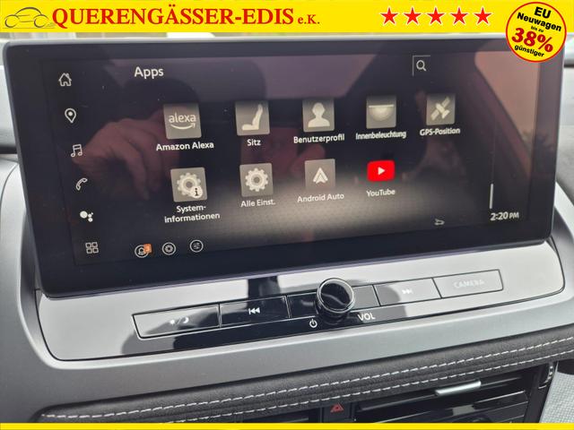 Nissan Qashqai 1.3 DIG-T MHEV 158 PS X-Tronic Tekna Premium Paket 20"LM Teil-Leder PanoGlasdach Klimaautomatik Sitzheizung Lenkradheizung Navi Head-Up Display elektr. Heckklappe ACC PDC v+h 360&deg;Kamera DAB Bluetooth Touchscreen Apple CarPlay Android Auto 