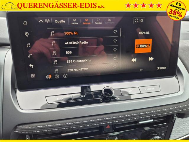 Nissan Qashqai 1.3 DIG-T MHEV 158 PS X-Tronic Tekna Premium Paket 20"LM Teil-Leder PanoGlasdach Klimaautomatik Sitzheizung Lenkradheizung Navi Head-Up Display elektr. Heckklappe ACC PDC v+h 360&deg;Kamera DAB Bluetooth Touchscreen Apple CarPlay Android Auto 