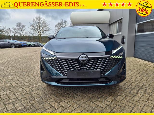 Nissan Qashqai 1.3 DIG-T MHEV 158 PS X-Tronic N-Design 20"Zoll Teil-Leder PanoGlasdach Klimaautomatik Sitzheizung Lenkradheizung Navi Head-Up Display elektr. Heckklappe ACC PDC v+h 360&deg;Kamera DAB Bluetooth Touchscreen Apple CarPlay Android Auto 