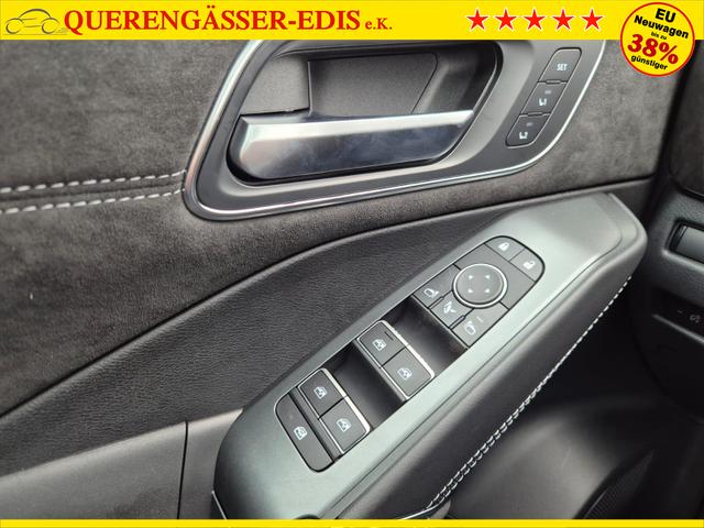 Nissan Qashqai 1.3 DIG-T MHEV 158 PS X-Tronic N-Design 20"Zoll Teil-Leder PanoGlasdach Klimaautomatik Sitzheizung Lenkradheizung Navi Head-Up Display elektr. Heckklappe ACC PDC v+h 360&deg;Kamera DAB Bluetooth Touchscreen Apple CarPlay Android Auto 
