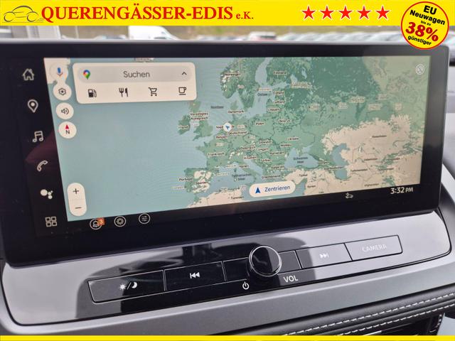 Nissan Qashqai 1.3 DIG-T MHEV 158 PS X-Tronic N-Connecta Teil-Leder PanoGlasdach Klimaautomatik Sitzheizung Lenkradheizung Navi ACC PDC v+h 360&deg;Kamera DAB Bluetooth Touchscreen Apple CarPlay Android Auto 18"LM 