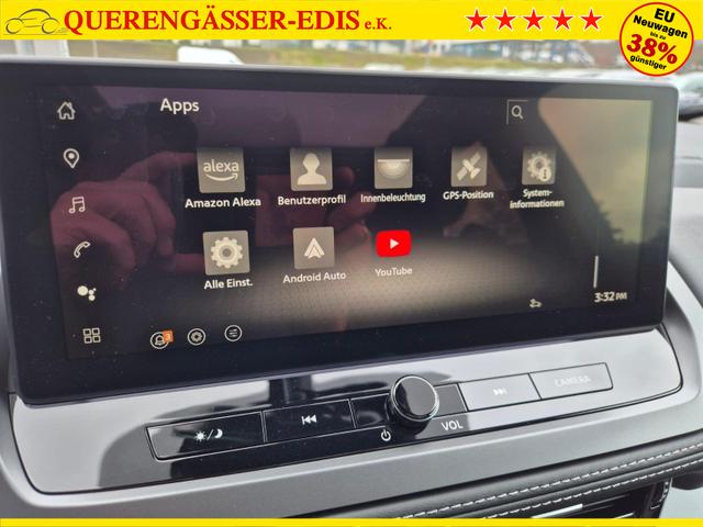 Nissan Qashqai 1.3 DIG-T MHEV 158 PS X-Tronic N-Connecta Teil-Leder PanoGlasdach Klimaautomatik Sitzheizung Lenkradheizung Navi ACC PDC v+h 360&deg;Kamera DAB Bluetooth Touchscreen Apple CarPlay Android Auto 18"LM 