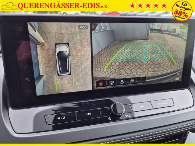 Nissan Qashqai 1.3 DIG-T MHEV 158 PS X-Tronic N-Connecta Teil-Leder PanoGlasdach Klimaautomatik Sitzheizung Lenkradheizung Navi ACC PDC v+h 360&deg;Kamera DAB Bluetooth Touchscreen Apple CarPlay Android Auto 18"LM 