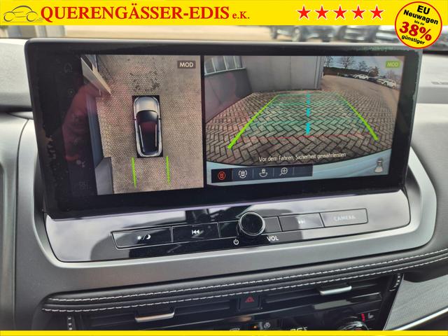 Nissan Qashqai 1.3 DIG-T MHEV 140PS Tekna Voll-Leder Klimaautomatik PanoGlasdach Sitzheizung Lenkradheizung Navi Head-Up Display elektr. Heckklappe ACC PDC v+h 360&deg;Kamera DAB Bluetooth Touchscreen Apple CarPlay Android Auto 19"LM 