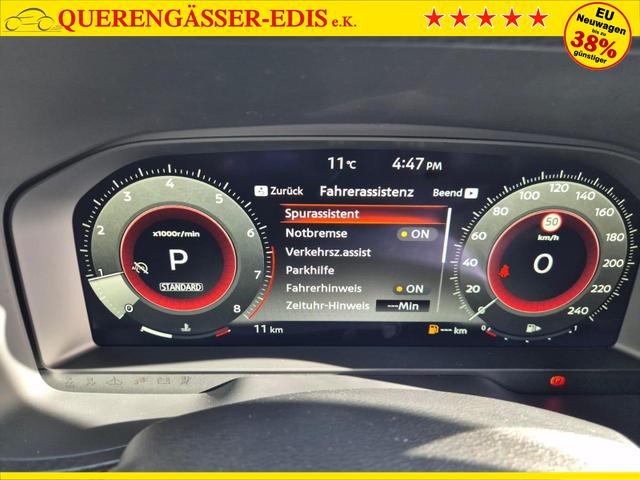 Nissan Juke 1.0 DIG-T 114PS N-Design Automatik Teil-Leder Klimaautomatik Sitzheizung Lenkradheizung PDC v+h R&uuml;ckf.Kamera Navi 19"LM Bluetooth Touchscreen Apple CarPlay Android Auto 