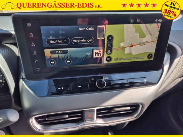 Nissan Juke 1.0 DIG-T 114PS N-Design Automatik Teil-Leder Klimaautomatik Sitzheizung Lenkradheizung PDC v+h R&uuml;ckf.Kamera Navi 19"LM Bluetooth Touchscreen Apple CarPlay Android Auto 