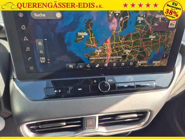 Nissan Juke 1.0 DIG-T 114PS N-Design Automatik Teil-Leder Klimaautomatik Sitzheizung Lenkradheizung PDC v+h R&uuml;ckf.Kamera Navi 19"LM Bluetooth Touchscreen Apple CarPlay Android Auto 