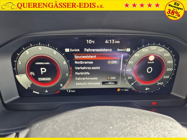 Nissan Juke 1.0 DIG-T 114PS N-Design Automatik Teil-Leder Klimaautomatik Sitzheizung Lenkradheizung PDC v+h R&uuml;ckf.Kamera Navi 19"LM Bluetooth Touchscreen Apple CarPlay Android Auto 