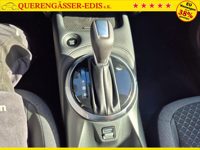 Nissan Juke 1.0 DIG-T 114PS N-Design Automatik Teil-Leder Klimaautomatik Sitzheizung Lenkradheizung PDC v+h R&uuml;ckf.Kamera Navi 19"LM Bluetooth Touchscreen Apple CarPlay Android Auto 