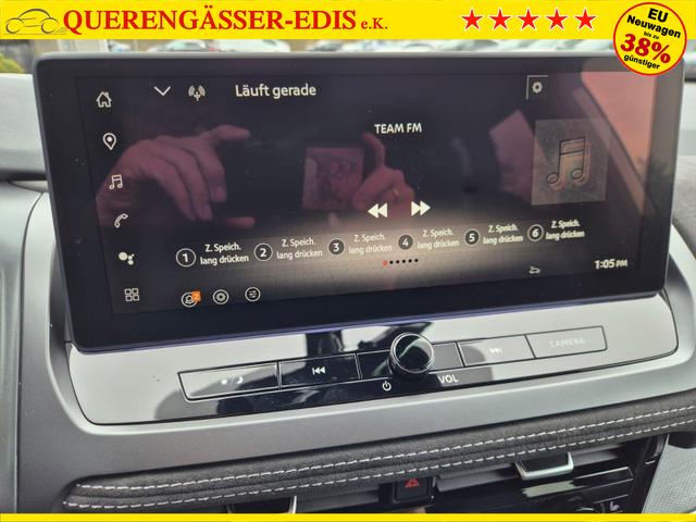 Nissan Qashqai 1.3 DIG-T MHEV 158 PS X-Tronic Tekna Premium Paket 20"LM Teil-Leder PanoGlasdach Klimaautomatik Sitzheizung Lenkradheizung Navi Head-Up Display elektr. Heckklappe ACC PDC v+h 360&deg;Kamera DAB Bluetooth Touchscreen Apple CarPlay Android Auto 