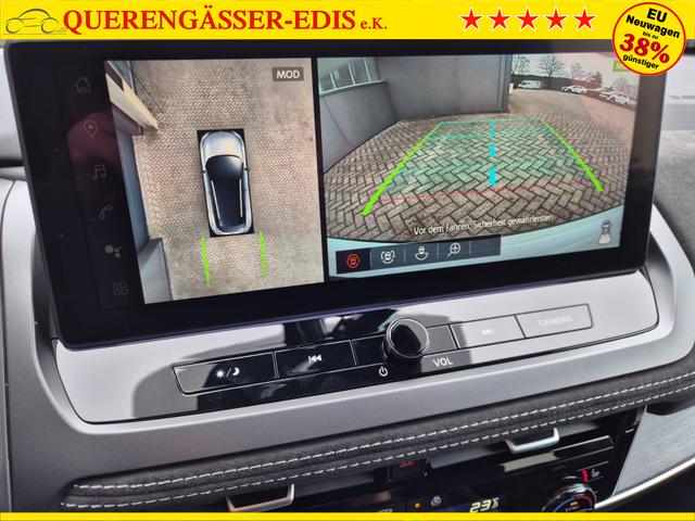 Nissan Qashqai 1.3 DIG-T MHEV 158 PS X-Tronic Tekna Premium Paket 20"LM Teil-Leder PanoGlasdach Klimaautomatik Sitzheizung Lenkradheizung Navi Head-Up Display elektr. Heckklappe ACC PDC v+h 360&deg;Kamera DAB Bluetooth Touchscreen Apple CarPlay Android Auto 