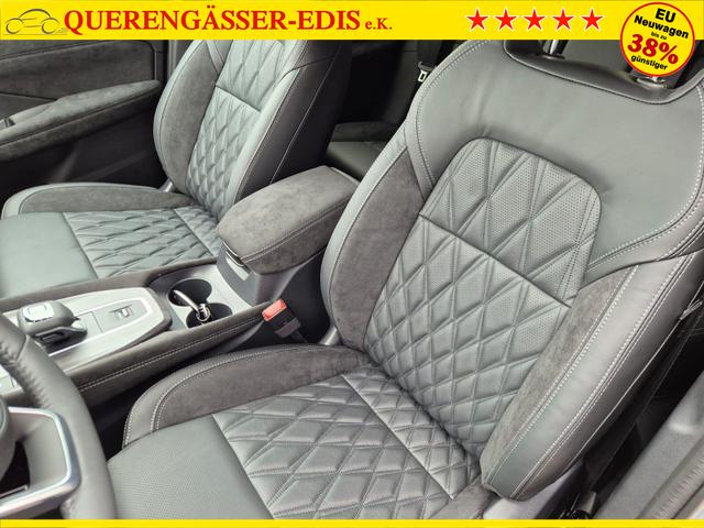 Nissan Qashqai 1.3 DIG-T MHEV 158 PS X-Tronic Tekna Premium Paket 20"LM Teil-Leder PanoGlasdach Klimaautomatik Sitzheizung Lenkradheizung Navi Head-Up Display elektr. Heckklappe ACC PDC v+h 360&deg;Kamera DAB Bluetooth Touchscreen Apple CarPlay Android Auto 