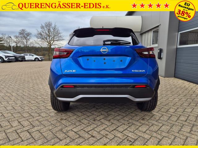 Nissan Juke 1.0 DIG-T 114PS N-Design Automatik Teil-Leder Klimaautomatik Sitzheizung Lenkradheizung PDC v+h R&uuml;ckf.Kamera Navi 19"LM Bluetooth Touchscreen Apple CarPlay Android Auto 