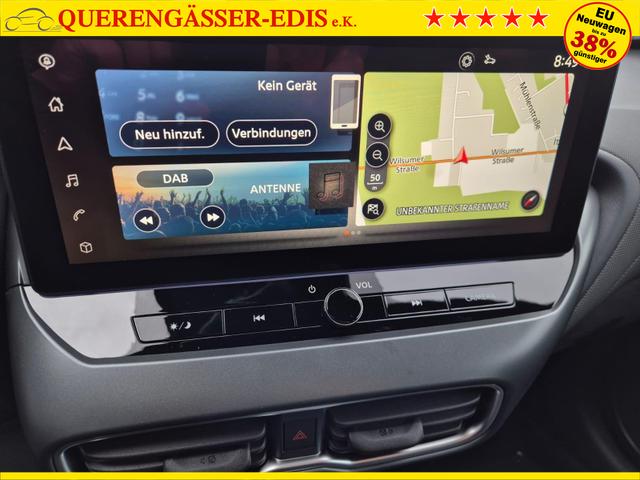 Nissan Juke 1.0 DIG-T 114PS N-Design Automatik Teil-Leder Klimaautomatik Sitzheizung Lenkradheizung PDC v+h R&uuml;ckf.Kamera Navi 19"LM Bluetooth Touchscreen Apple CarPlay Android Auto 