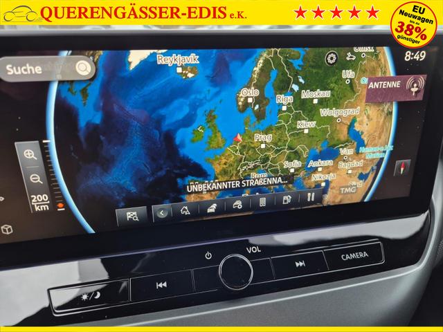 Nissan Juke 1.0 DIG-T 114PS N-Design Automatik Teil-Leder Klimaautomatik Sitzheizung Lenkradheizung PDC v+h R&uuml;ckf.Kamera Navi 19"LM Bluetooth Touchscreen Apple CarPlay Android Auto 