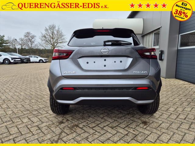 Nissan Juke 1.0 DIG-T 114PS N-Design Automatik Teil-Leder Klimaautomatik Sitzheizung Lenkradheizung PDC v+h R&uuml;ckf.Kamera Navi 19"LM Bluetooth Touchscreen Apple CarPlay Android Auto 