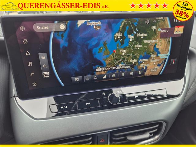 Nissan Juke 1.0 DIG-T 114PS N-Design Automatik Teil-Leder Klimaautomatik Sitzheizung Lenkradheizung PDC v+h R&uuml;ckf.Kamera Navi 19"LM Bluetooth Touchscreen Apple CarPlay Android Auto 