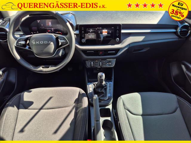 Skoda Fabia 1.0 TSI 95PS Selection 5-t&uuml;rig R&uuml;ckf.Kamera Parksensoren Sitzheizung Multifunktionslenkrad Klima Skoda-Radio Bluetooth Touchscreen Tempomat Nebelsch. Apple CarPlay + Android Auto 