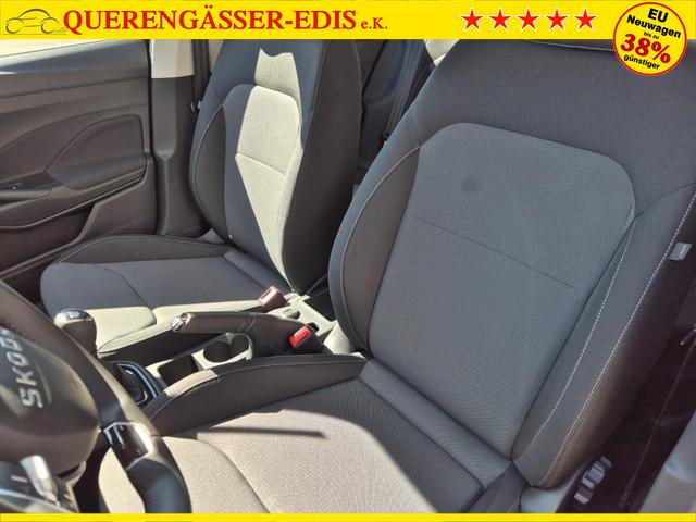 Skoda Fabia 1.0 TSI 95PS Selection 5-t&uuml;rig R&uuml;ckf.Kamera Parksensoren Sitzheizung Multifunktionslenkrad Klima Skoda-Radio Bluetooth Touchscreen Tempomat Nebelsch. Apple CarPlay + Android Auto 