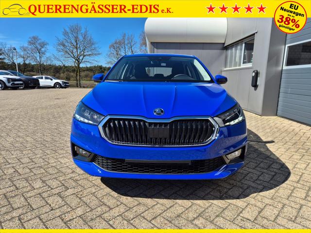 Skoda Fabia 1.0 TSI 95PS Selection 5-t&uuml;rig R&uuml;ckf.Kamera Parksensoren Sitzheizung Multifunktionslenkrad Klima Skoda-Radio Bluetooth Touchscreen Tempomat Nebelsch. Apple CarPlay + Android Auto 