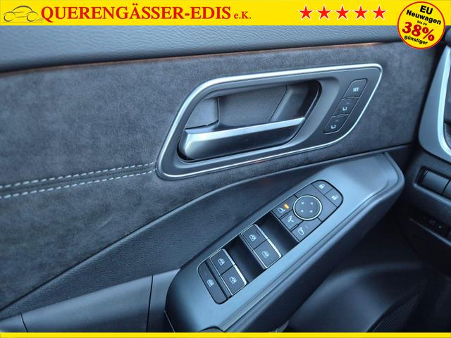 Nissan Qashqai 1.3 DIG-T MHEV 158 PS X-Tronic Tekna Premium Paket 20"LM Teil-Leder PanoGlasdach Klimaautomatik Sitzheizung Lenkradheizung Navi Head-Up Display elektr. Heckklappe ACC PDC v+h 360&deg;Kamera DAB Bluetooth Touchscreen Apple CarPlay Android Auto 