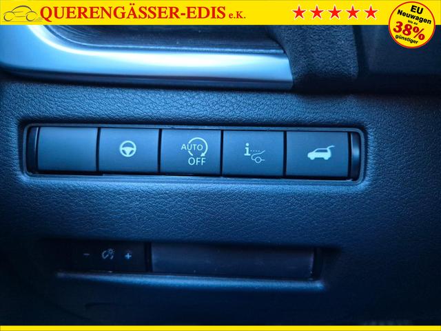 Nissan Qashqai 1.3 DIG-T MHEV 158 PS X-Tronic Tekna Premium Paket 20"LM Teil-Leder PanoGlasdach Klimaautomatik Sitzheizung Lenkradheizung Navi Head-Up Display elektr. Heckklappe ACC PDC v+h 360&deg;Kamera DAB Bluetooth Touchscreen Apple CarPlay Android Auto 