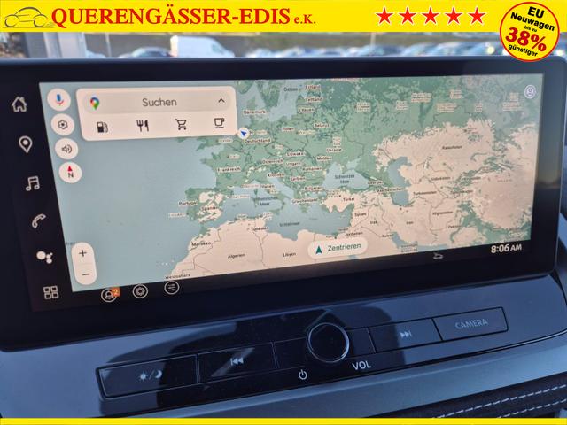 Nissan Qashqai 1.3 DIG-T MHEV 158 PS X-Tronic Tekna Premium Paket 20"LM Teil-Leder PanoGlasdach Klimaautomatik Sitzheizung Lenkradheizung Navi Head-Up Display elektr. Heckklappe ACC PDC v+h 360&deg;Kamera DAB Bluetooth Touchscreen Apple CarPlay Android Auto 