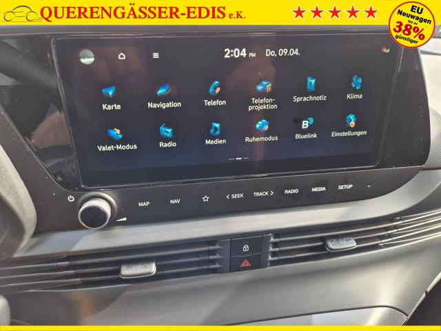 Hyundai i20 1.0 T-GDI 90PS Trend 5-t&uuml;rig Klimaautomatik Sitzheizung Lenkradheizung R&uuml;ckf.Kamera PDC Apple CarPlay Android Auto Tempomat Touchscreen 16"LM 