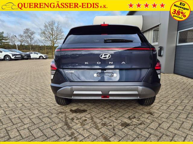 Hyundai KONA Trend 1.6 T-GDI 150PS Automatik Voll-LED-Scheinw. Sitzheizung Lenkradheizung ACC Klimaautomatik Navi Touchscreen DAB+ Apple CarPlay + Android Auto PDC v+h R&uuml;ckf.Kamera 2xKeyless 17-LM 