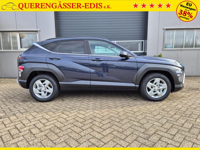Hyundai KONA Trend 1.6 T-GDI 150PS Automatik Voll-LED-Scheinw. Sitzheizung Lenkradheizung ACC Klimaautomatik Navi Touchscreen DAB+ Apple CarPlay + Android Auto PDC v+h R&uuml;ckf.Kamera 2xKeyless 17-LM 