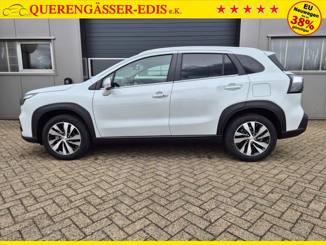 Suzuki S-Cross Comfort+ 110PS Automatik MHEV 1.4 Boosterjet Teilleder Navi Klimaautomatik Sitzheizung ACC PDC v+h 4x Kamera Suzuki-Radio Apple CarPlay Android Auto Touchscreen 2xKeyless 17-LM 