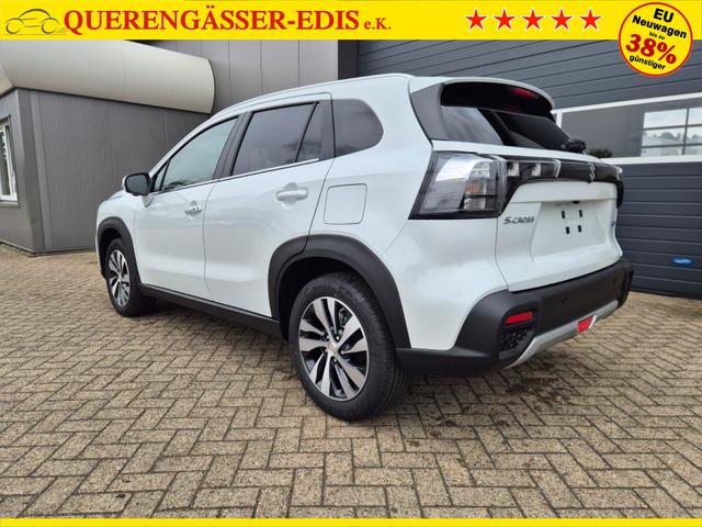 Suzuki S-Cross Comfort+ 110PS Automatik MHEV 1.4 Boosterjet Teilleder Navi Klimaautomatik Sitzheizung ACC PDC v+h 4x Kamera Suzuki-Radio Apple CarPlay Android Auto Touchscreen 2xKeyless 17-LM 